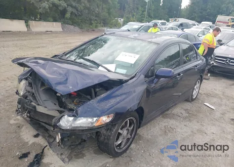 2010 Honda Civic Lx from USA, damaged, VIN 2HGFA1F55AH556416